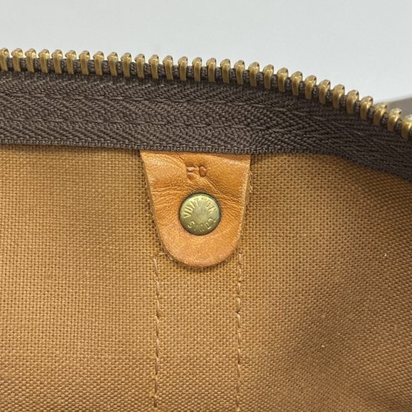 LOUIS VUITTON Brown Monogram Boston Bag - Picture 12 of 13